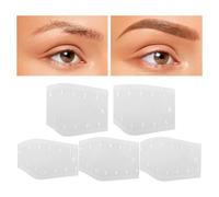Medidor de Cejas Plantilla Reutilizable Transparente Para Delineado