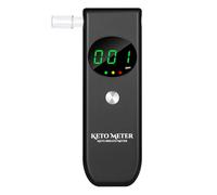 Medidor de Cetonas en el Aliento con Boquillas, Analizador de Acetona a Batería para una Rápida Información de Cetosis - Simple, Preciso y Perfecto para Metas Keto, Bajas en Carbohidratos y Ayuno