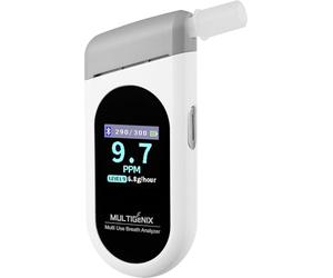 Medidor de cetosis KETOSCAN MultiGenix - mide las cetonas en el aliento - dispositivo de prueba profesional para la dieta cetogénica y la dieta ceto