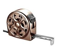 Medidor de cinta impermeable,Regla de medición de bloqueo instantáneo con diseño hueco | Herramienta de medición práctica a prueba de golpes para bricolaje Construcción Industria