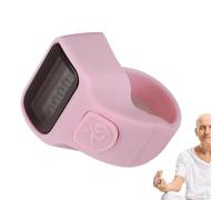Medidor De Clics Manuales - Dispositivo De Conteo Manual | Herramienta De Conteo De Dedos Portátil, Rastreador De Pantalla LCD, Accesorio De Entrenamiento Deportivo, Grabador De Repetición De