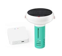 Medidor de cloro inteligente, comprobador calidad del agua piscina, 7 en 1, medidor de pH, ORP, sólidos disueltos totales, temperatura y CL, para análisis profesionales del agua.(B)