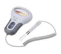 Medidor de cloro y pH 2 en 1 para comprobar la calidad del agua de piscinas, sonda con mango de 150 mm, analizador de la calidad del agua para hidroponía, piscinas y acuarios, medidor de pH