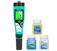 Medidor de Cloro y pH para Piscinas UIUZMAR, Medidor de Salinidad y ORP Digital, Comprobador 7 en 1 que Puede Medir pH, Cloro Libre, Sal, ORP, EC, TDS, Temperatura para Acuario, Hidropónico