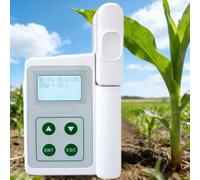 Medidor de clorofila vegetal recargable, probador de nutrición de hojas de mano para investigación científica, agricultura y jardinería