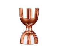Medidor de cócteles Cone Jigger de cóctel acero inoxidable, 30ml/60ml, Bar Bell, medidor licor, vaso, mezclador bebidas, herramienta barman(Copper)