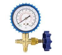 Medidor De Colector De CA: Juego De Medidor De Presión Engrosado A Prueba De Fugas, Herramienta De Diagnóstico De Refrigerante De Aire Acondicionado De Precisión, Kit De Servicio Automotriz | Inicio C