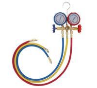 Medidor de colector de diagnóstico de CA R22 R12 R404 R134 Juego de manómetro de CA de presión de vacío antichoque profesional