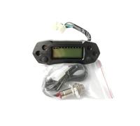 Medidor De Combustible Para Motocicleta, Velocímetro, Odómetro, Medidor De Velocidad Ajustable Universal, Instrumento Digital LCD Tacómetro(Color-2)