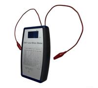 Medidor de condensador K7214+ con memoria no volátil para almacenamiento | Rango automático de 0.01-99 ohmios, 4 lecturas por segundo, para una respuesta rápida para una depuración eficiente