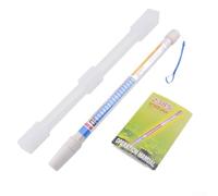 Medidor de conductividad para solución de nutrientes, probador impermeable TDS/CF/PPM con encendido/apagado automático, medidor digital para hidroponía y acuaponía, rango de medición 0.4-5.2