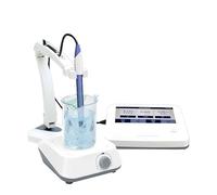 Medidor de conductividad sobremesa CD100T, multímetro calidad del agua con pantalla táctil, analizador, medidor DO Laboratorio de investigación