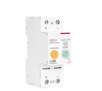 Medidor de consumo de energía inteligente en KWh Disyuntor Relé temporizador Interruptor Protección contra fugas de tensión(Zigbee)