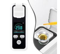 Medidor de contenido de azúcar refractómetro digital con compensación de temperatura para frutas, bebidas, pruebas de miel, rango de medición de 0 a 32%, IPX6, impermeable, pantalla IPS de 1.54
