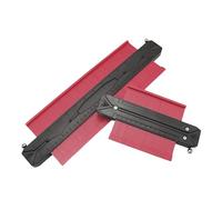 Medidor de contorno con herramienta de aluminio de 5 o 12 pulgadas para medir patrones irregulares para carpintería