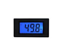 Medidor de corriente AC 50A incluye Sensor 50A 75mV amperímetro LCD Digital azul retroiluminado AC amperímetro prueba corriente positiva negativa(Power DC or AC 8-12V)