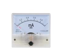 Medidor de corriente analógico 85C1-mA, medidor de panel, calibre 1/5/10/20/30/50/100/200/300/500 mA, amperímetro de corriente(500mA)