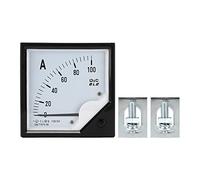 Medidor de corriente del puntero del indicador del amperímetro del panel analógico 6L2 100A/5A para uso industrial