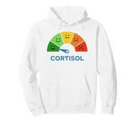 Medidor de Cortisol Wellness Hormonas Positivo Bajo Nivel Sudadera con Capucha