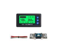 Medidor de Culombios H56CR 500A con Derivación Sin Base, Indicador de Capacidad de Batería, Probador de Culombios de Batería de Litio, Voltímetro,