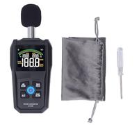 Medidor de Decibelio Medido de Ruido de Sonido Digital, Nivel de Medidor de Ruido Medidor de Retroiluminación de la Luz de Retroceso Dispositivo de Condensador de 1/2 Pulgada