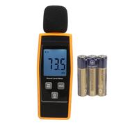 Medidor de Decibelios Digital, Medidor de Nivel de Sonido para Construcción y Automóviles, Precisión ±1.5dB - Pantalla Digital Clara, Compacto y Portátil, Fácil Uso en Varias