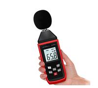 Medidor de decibelios, Lcd Mostrar instrumento de medición de ruido de visualización 30-130DB DB DB Nivel de sonido de audio digital Monitor de decibelio con luz de fondo