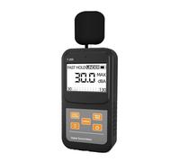 Medidor de decibelios, medidor Digital de Nivel de Sonido, medidor de SPL portátil, medición de Ruido de Audio de 30-130 dB, Pantalla LCD retroiluminada más Grande para el hogar.