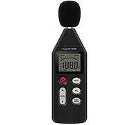 Medidor de decibelios, medidor nivel sonido digital con pantalla retroiluminada alta precisión, rango medición 40-130 dB