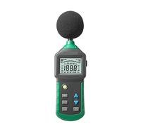 Medidor de decibelios, Probador y software del decibelio sonómetro de Autoranging Digitaces, 30dB a 130dB