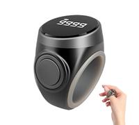 Medidor de dedos - Clicker digital electrónico, herramienta compacta de conteo de oración Tasbeeh | Medidor de números de aplicación extendido para tejer, ganchillo, coaching, artesanía deportiva