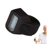 Medidor de dedos electrónico,medidor de dedos - Medidor de dedos digital portátil,Medidor de dedos multifuncional para Coaching, temporizador de funcionamiento con pantalla LCD, contador de