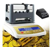 Medidor de densidad de oro y plata, densímetro electrónico para pruebas precisas de densidad de metales preciosos, plásticos y gránulos, ideal para laboratorios de control de calidad
