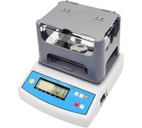 Medidor de densidad sólido, analizador electrónico de pureza de metal de alta precisión, medidor de densidad digital para plástico y goma, 0,005 g a 300 g, diseño portátil