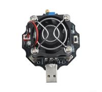 Medidor de descarga electrónico de carga DC de 65 W para PD para Android - Comprobador de carga de corriente constante con refrigeración automática