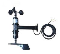 Medidor de dirección del sensor de velocidad del viento y dirección del viento, regulación del ángulo de dirección del viento de tres tazas