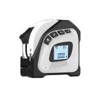 Medidor de Distancia Cinta métrica láser 40M, 5M, Cable Rollo retráctil Digital, telémetro, Herramienta medición for carpintería Precisión Flexibilidad Medición