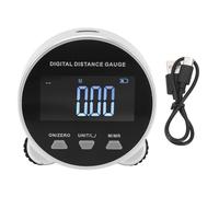 Medidor de Distancia Digital Recargable con Pantalla LCD y Regla de Rodillo Pequeña, Herramienta de Medición Electrónica Profesional para 0 a 199,999 Metros