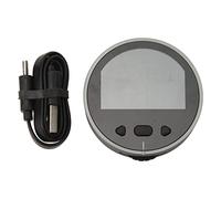 Medidor de Distancia Láser Electrónico, Cinta Métrica Digital Recargable por USB con Pantalla LCD, Accesorio para Sierra Ingletadora