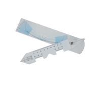 Medidor de Distancia Pupilar Flexible y Graduado para Óptica PD, Regla de Optometría, Gafas de Optometría, Herramienta Optométrica.