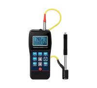 Medidor de dureza industrial profesional con pantalla retroiluminada 20 Acuerdo de sustancias y extensión de medición HLD 170 a 960 para diversas aplicaciones, probador de dureza portátil Leeb