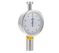 Medidor de dureza Shore D LX - D - 1, durómetro Digital para Caucho Duro y plásticos, Rango de 0 a 100 HD con Esfera de Vidrio antirrayaduras, medidor portátil de dureza para