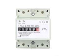Medidor de energía 230V Vatímetro digital 5A 100A con indicador de pulso para uso eléctrico seguro