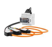 Medidor de energía bidireccional montado en riel ME231 con flujo antirretroceso, reducción picos, valles, medidor tasa armónicos y almacenamiento balcón,Manejo flexible(10-3000A/150mm coil)