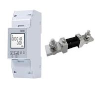 Medidor de energía DCM230-2 9-40V Fuente alimentación CC Medición bidireccional multifunción Pantalla LCD Carril Din(Meter and 200A-75mV)