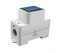 Medidor de energía digital multifunción para uso en riel DIN Medición de voltaje de CA, corriente, potencia activa y energía con pantalla LCD de amplio ángulo de visión