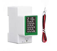 Medidor de Energía Digital, Voltímetro Amperímetro 50-300V 0-100A - Monitoriza Consumo Eléctrico, Ahorra Energía y Controla Costos en Hogares y Empresas