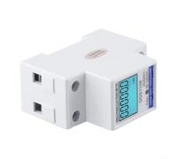 Medidor de energía LCD con indicador visual de pulso para seguimiento de consumo en tiempo real (con retroiluminación)