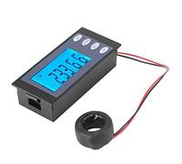 Medidor de Energía Multifuncional Probador de Voltaje Módulo de Medidor de Prueba de Corriente Tiempo con Pantalla Digital AC 80-260V 100A Monitor + Cerrado CT