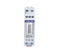 Medidor de Energía SDM120-1 Fase 2 Hilos 0.25~5 A 230V RS485 Carril DIN